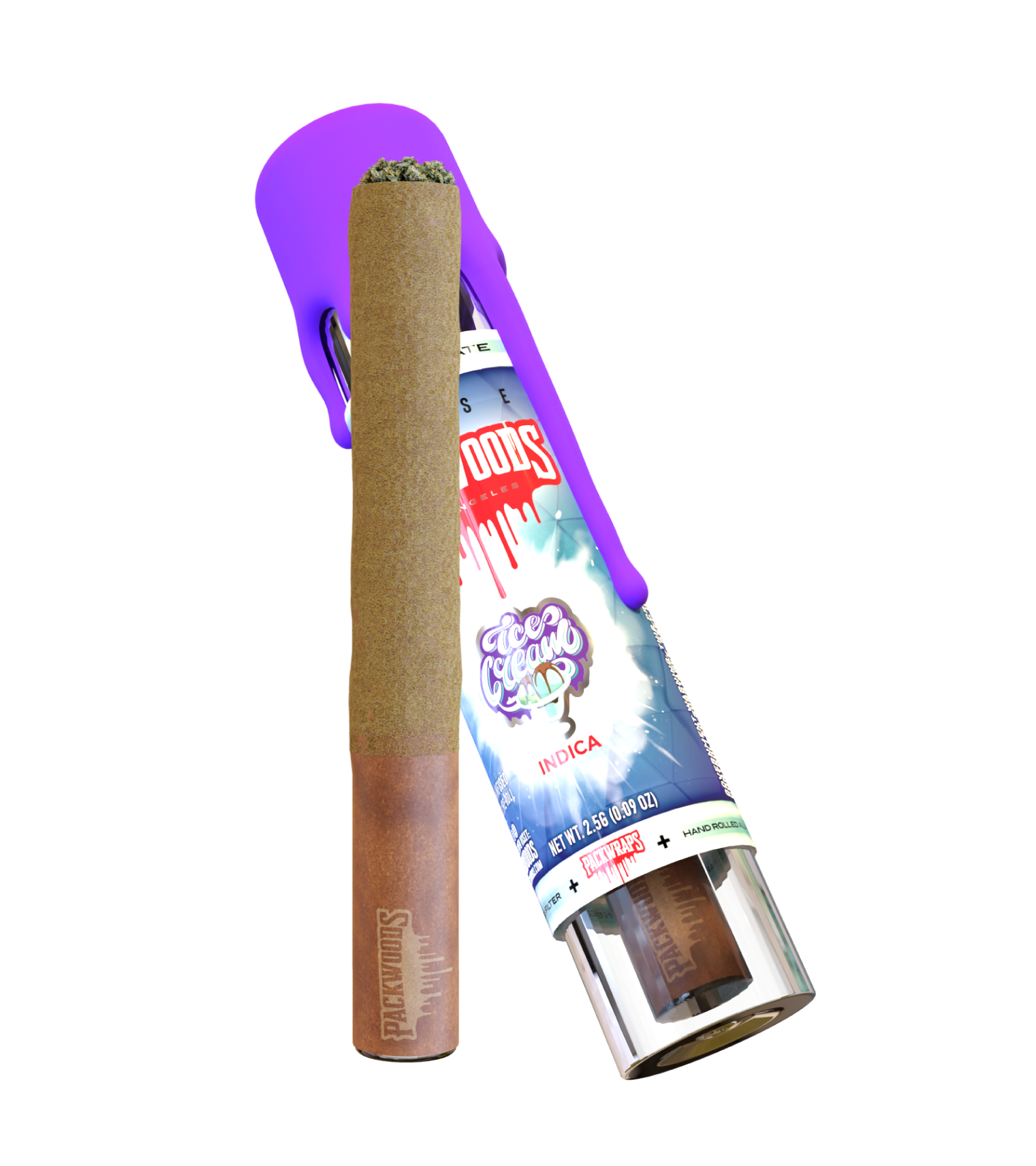 Photograph of product: Packwoods - 2.5g Infused Blunt - - Ice Cream (I)