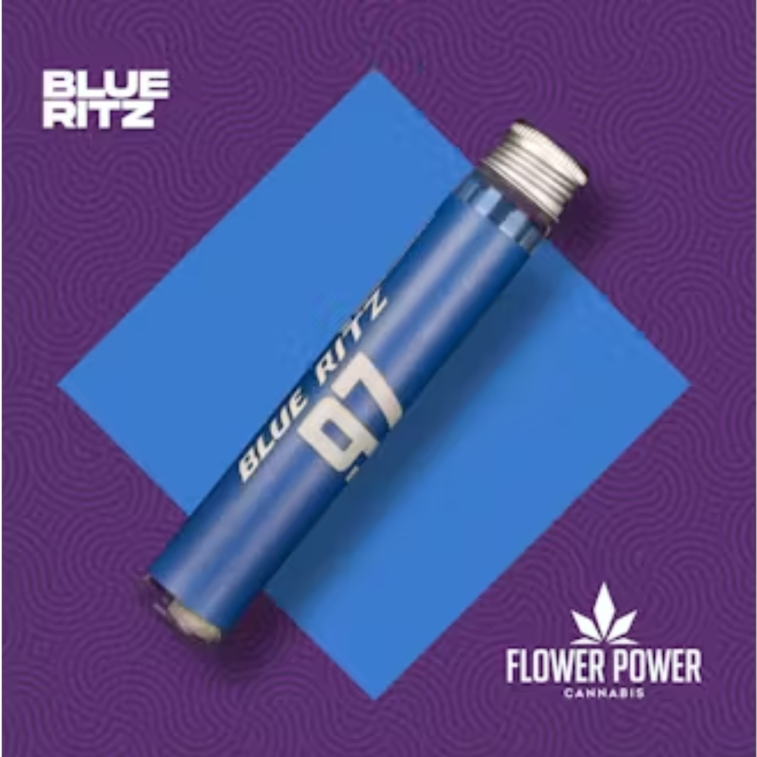 Photograph of product: Flower Power - 1g Pre-Roll - Blue Ritz