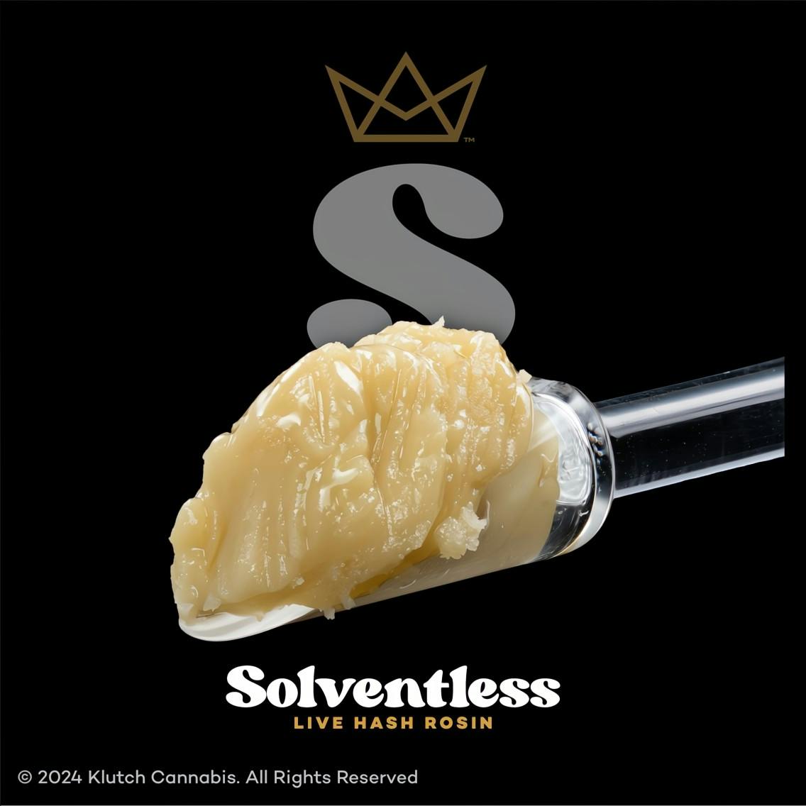 Photograph of product: Ice Cream Cake Cold Cure Full Spectrum Live au chocolat Rosin | 1g - 