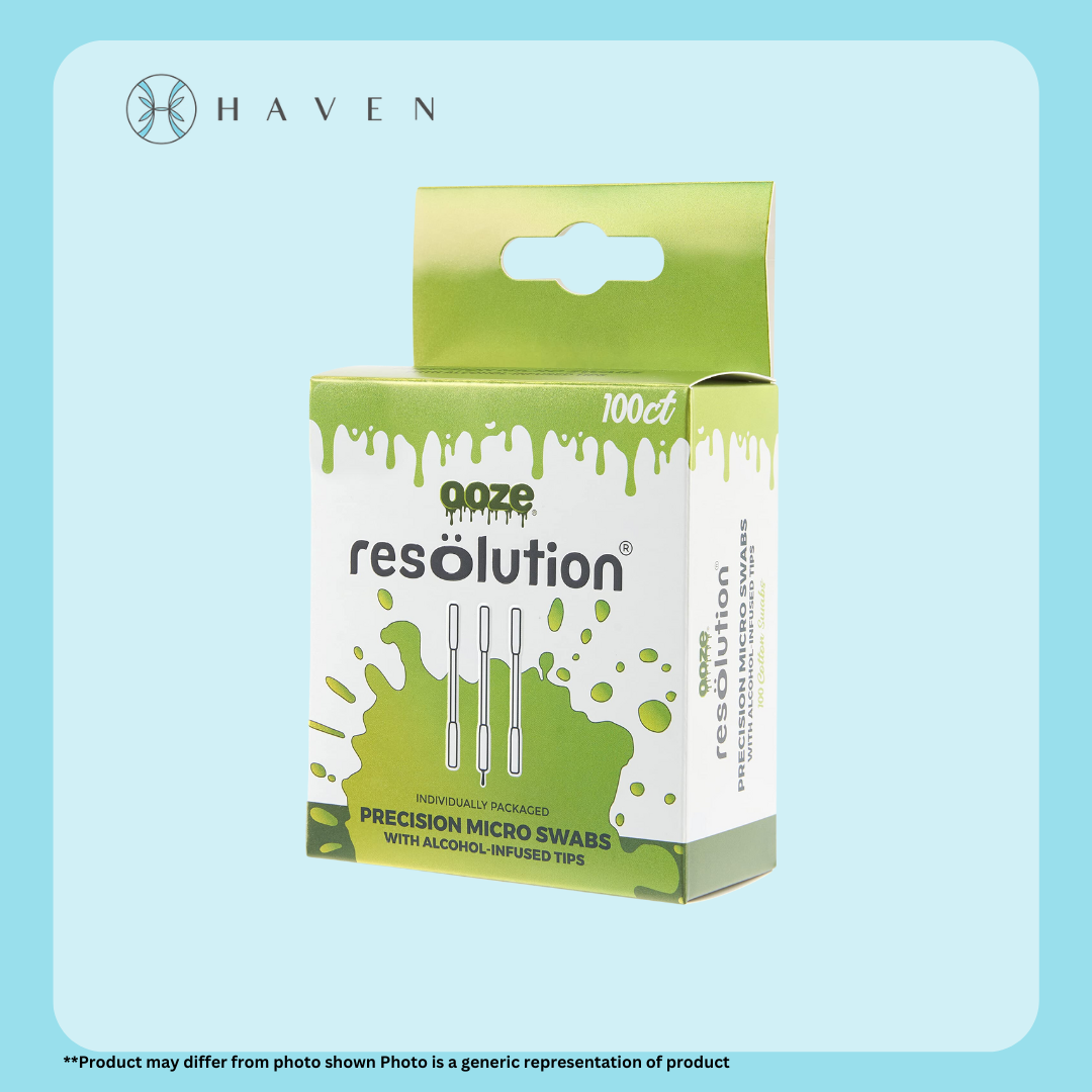 Photograph of product: Ooze Resolution Infused Cotton Swabs (100ct)