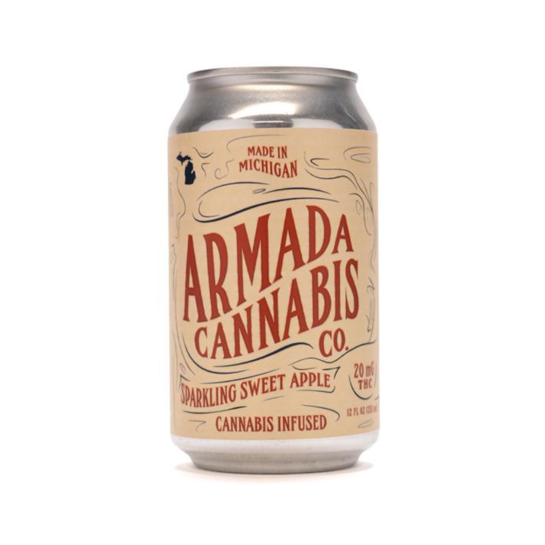 Photograph of product: Armada Oui'd Co. | Sparkling Sweet Apple Cider | 20mg