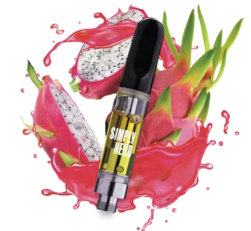 Photograph of product: SIMPLY HERB DUNGEONS AND DRAGONFRUIT CARTRIDGE 1G