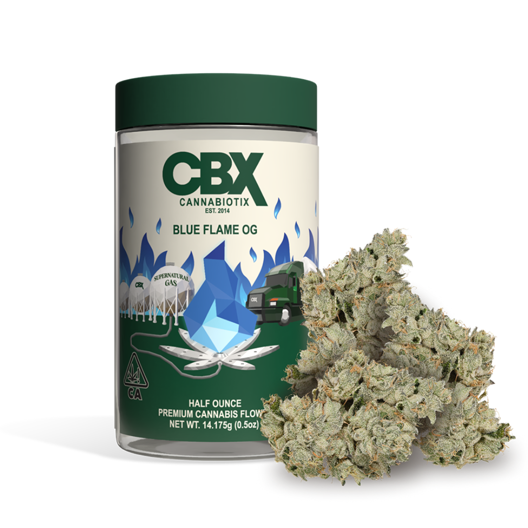 Photograph of product: Cannabiotix - Blue Flame OG (Indica) Flower 14g