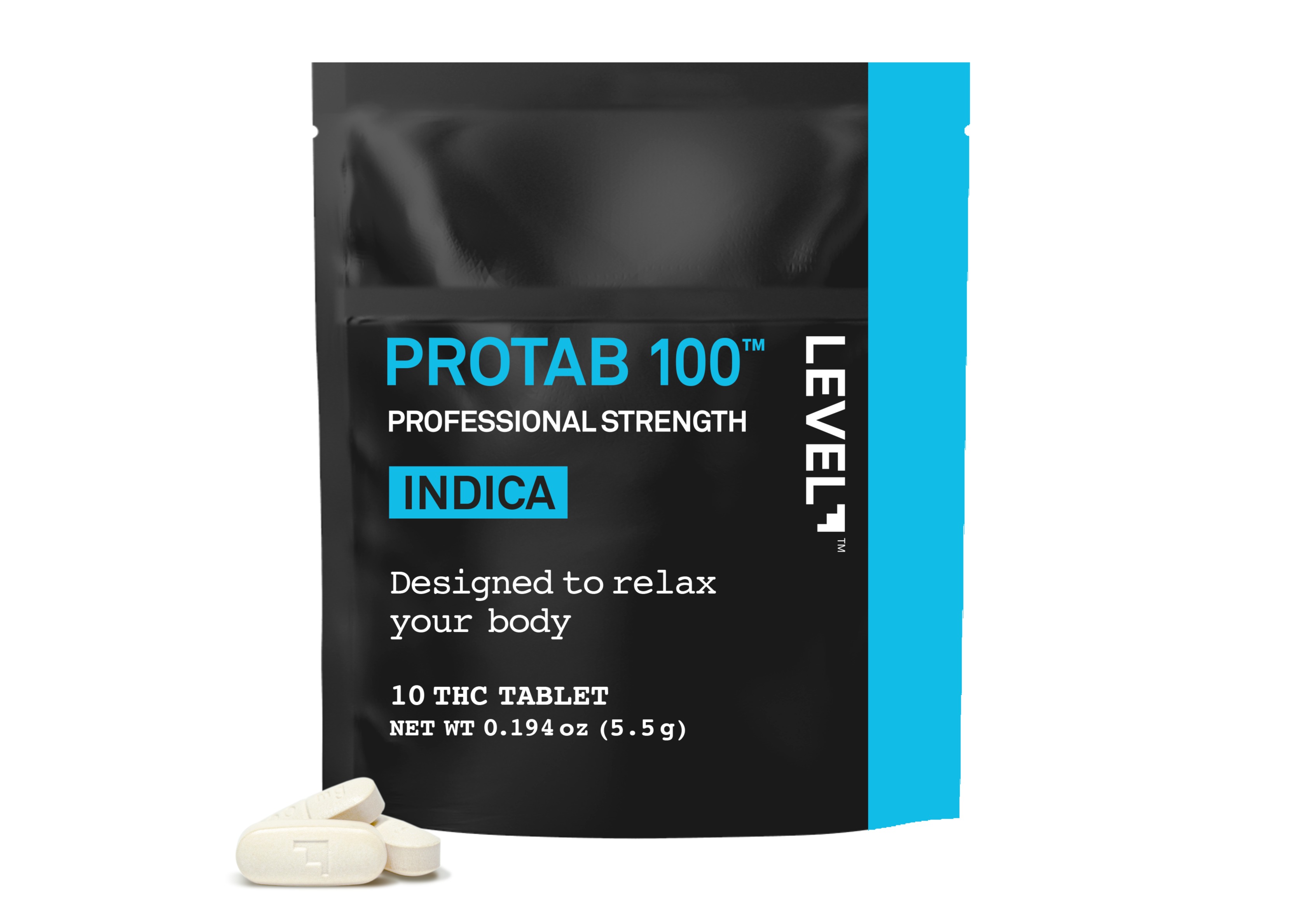 Photograph of product: Protab Oui'd 100mg/10pk (1000mg)