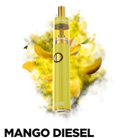 Photograph of product: Dime Industries - Mango Diesel - Disposable Cart 1G Blended Oui'd