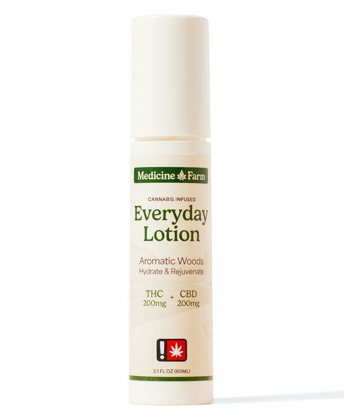 Photograph of product: Medicine Farm Lotion | Aromatic Woods 1:1