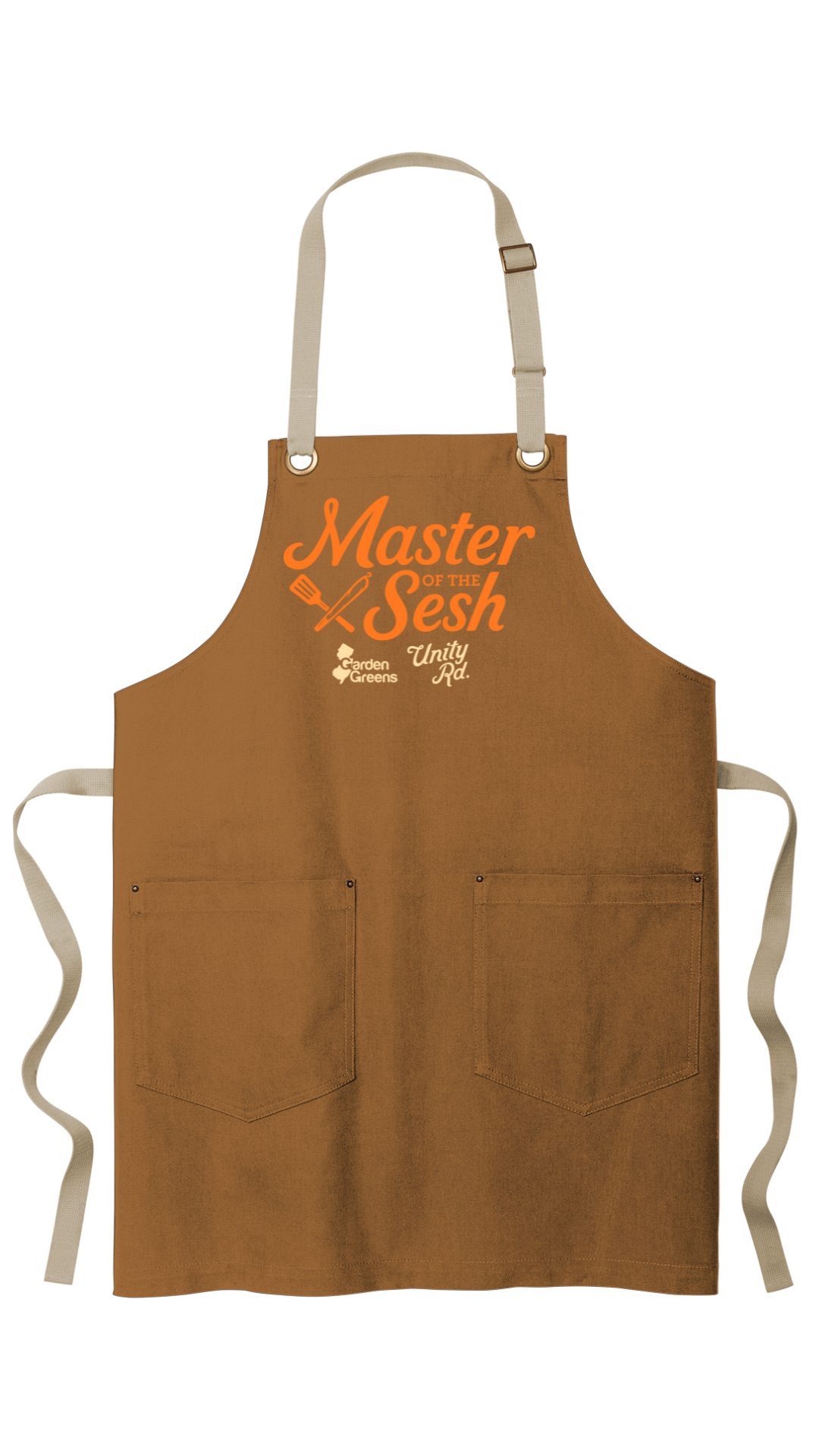 Photograph of product: Unity Rd. x Garden Greens - Master of the Sesh - Custom Apron
