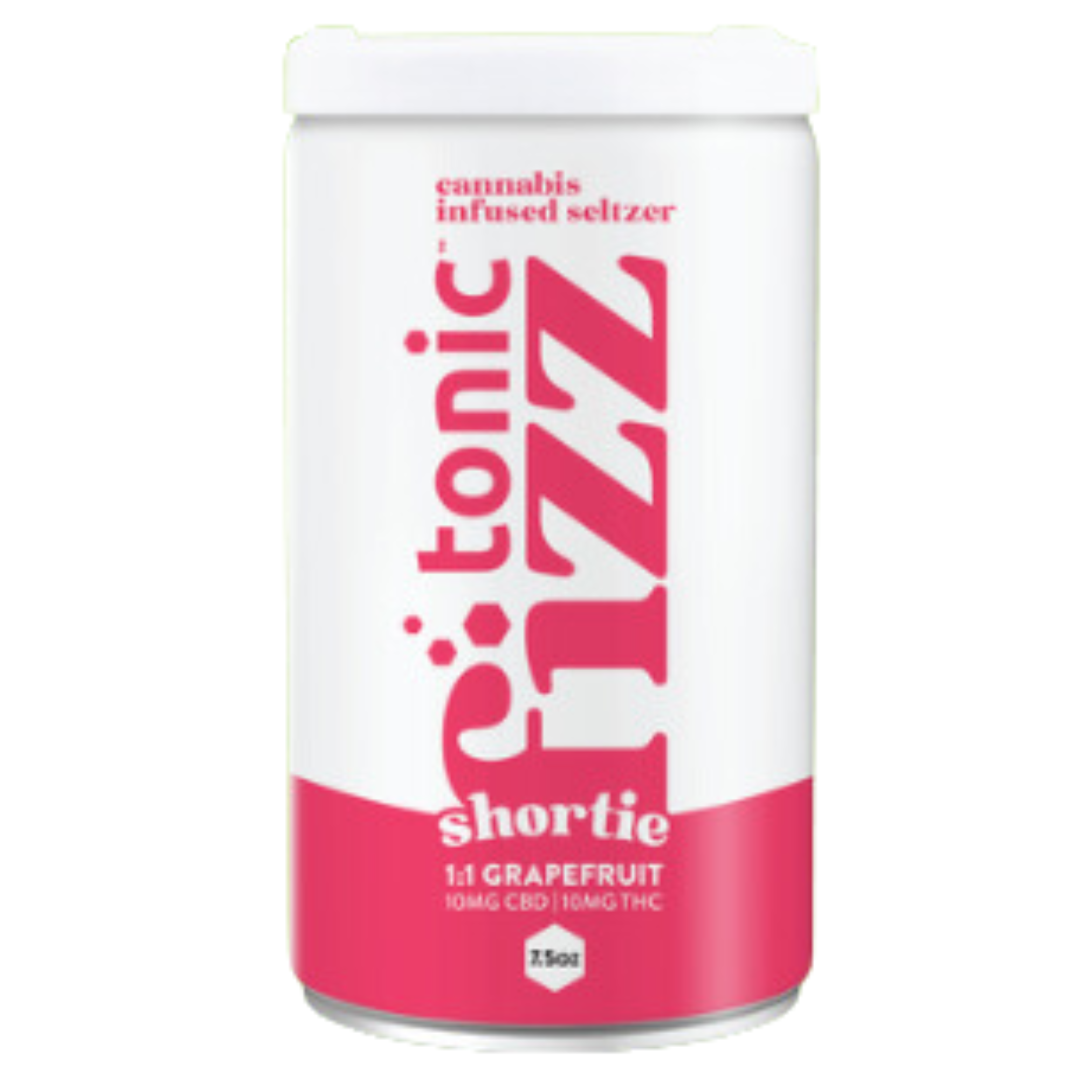 Photograph of product: Tonic Fizz - Shortie Seltzer - Grapefruit 1:1 (10mg)