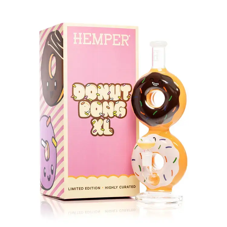 Photograph of product: Bong - HEMPER Donut XL 10"