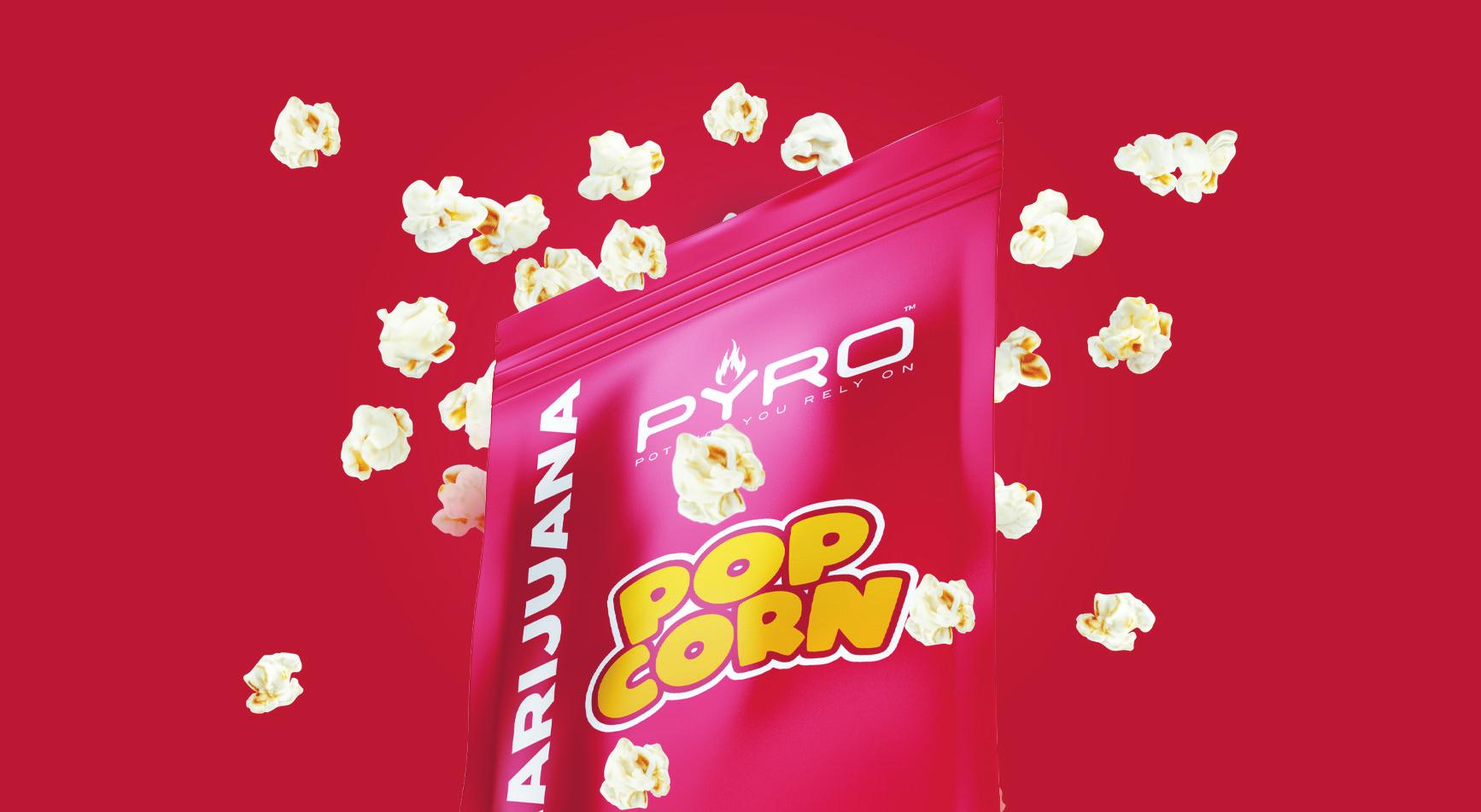 Photograph of product: Popcorn - 100mg - PYRO