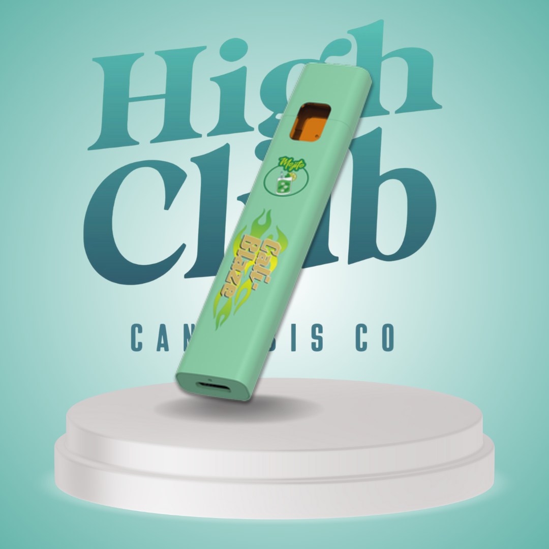 Photograph of product: Cali Blaze | Mojito Live Resin Disposable