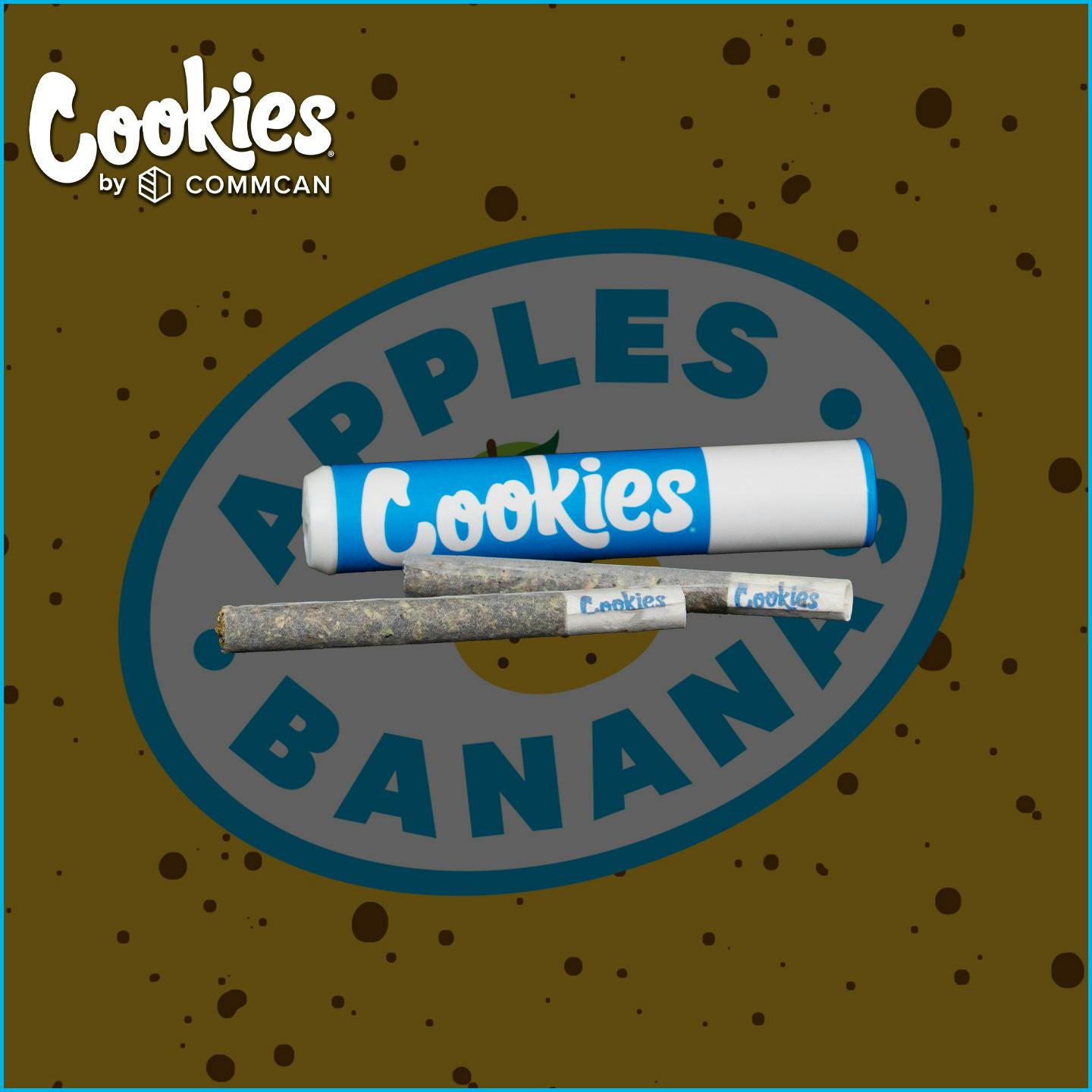 Photograph of product: Apples & Bananas Pre-Roll 2 Pack (.5g/ea)