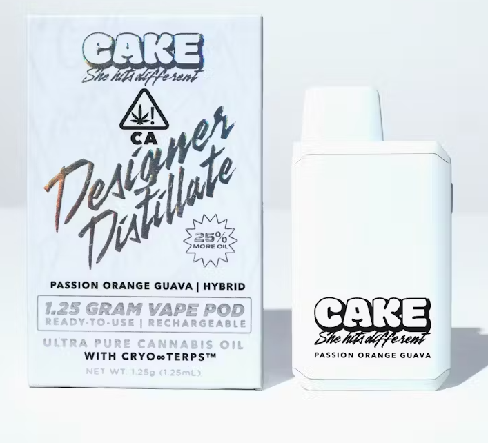 Photograph of product: Cake Passion Orange Guava Hybrid All In One 1.25g