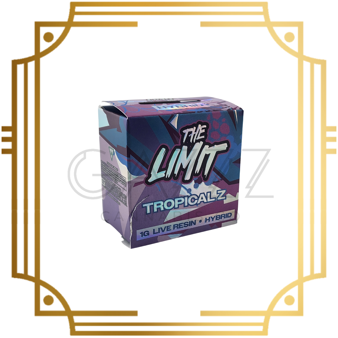 Photograph of product: The Limit Tropical Z Live Resin