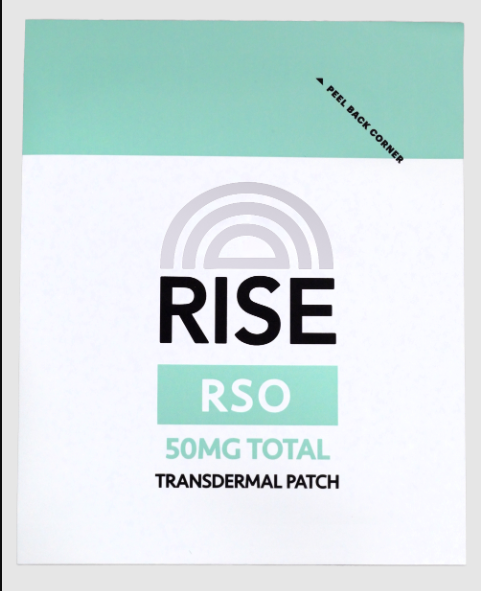 Photograph of product: RSO | Transdermal Patch | RISE
