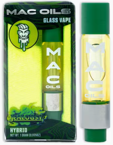 Photograph of Product: MAC OILS VAPE CART | JEALOUSY