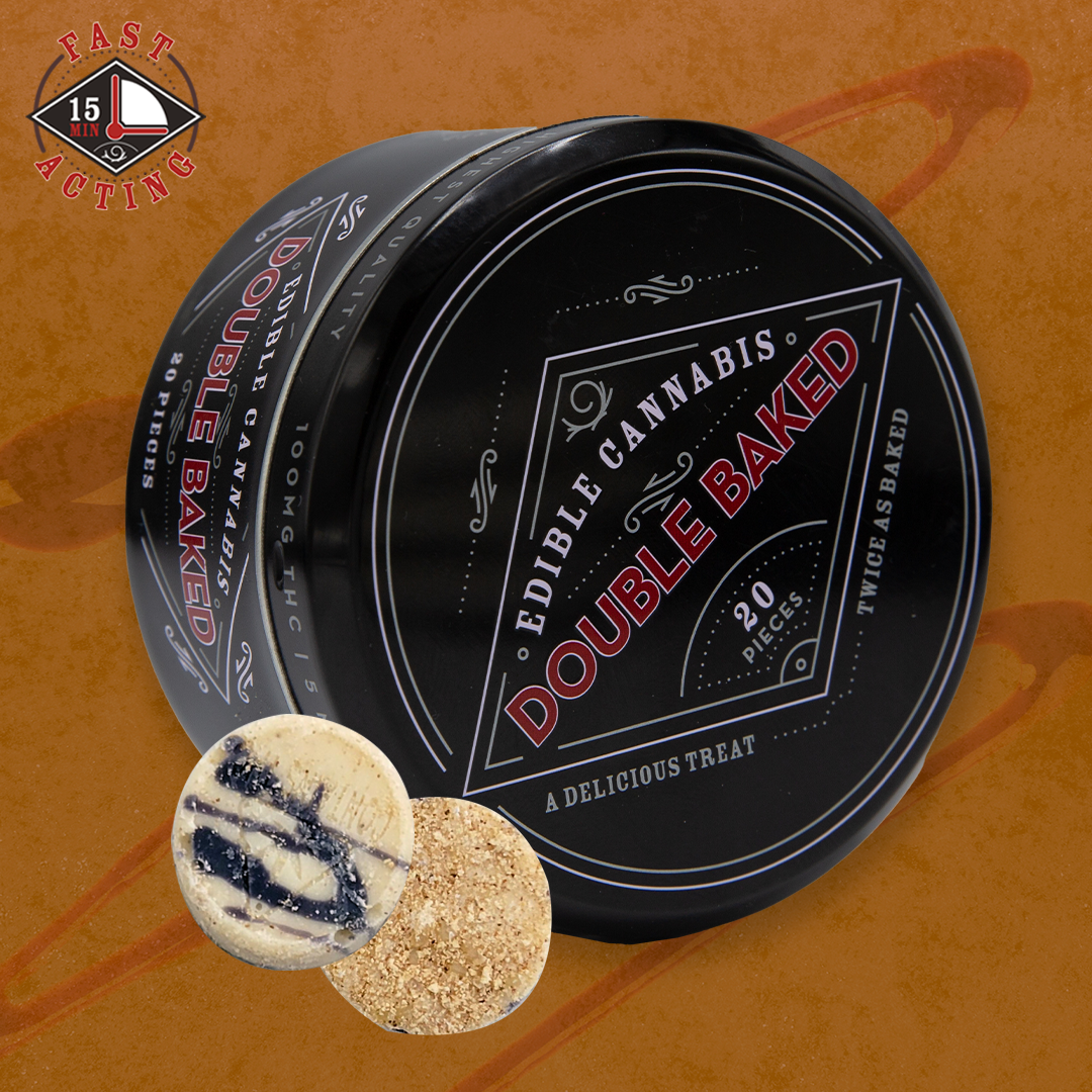 Photograph of product: RSO Oui'd Blueberry Cinnamon Streusel Chocolates 100mg