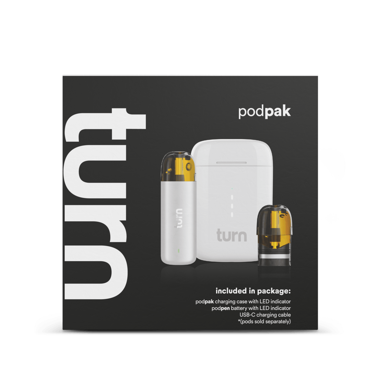 Photograph of product: *Promo* Turn | PodPak - White Battery Case (Starter Kit)