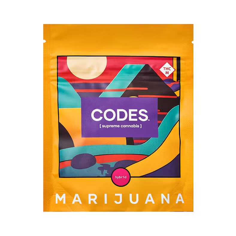 Photograph of product: Codes Triangle Mints Flower | 3.5g