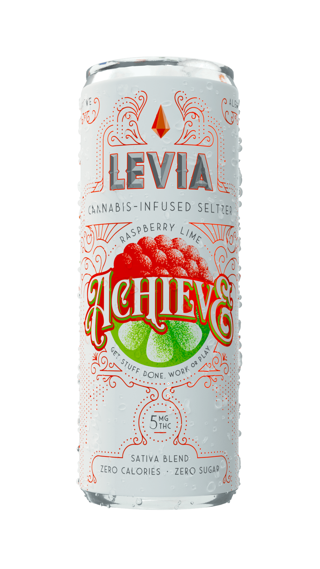 Photograph of product: Achieve (S) | 5mg Seltzer | Levia