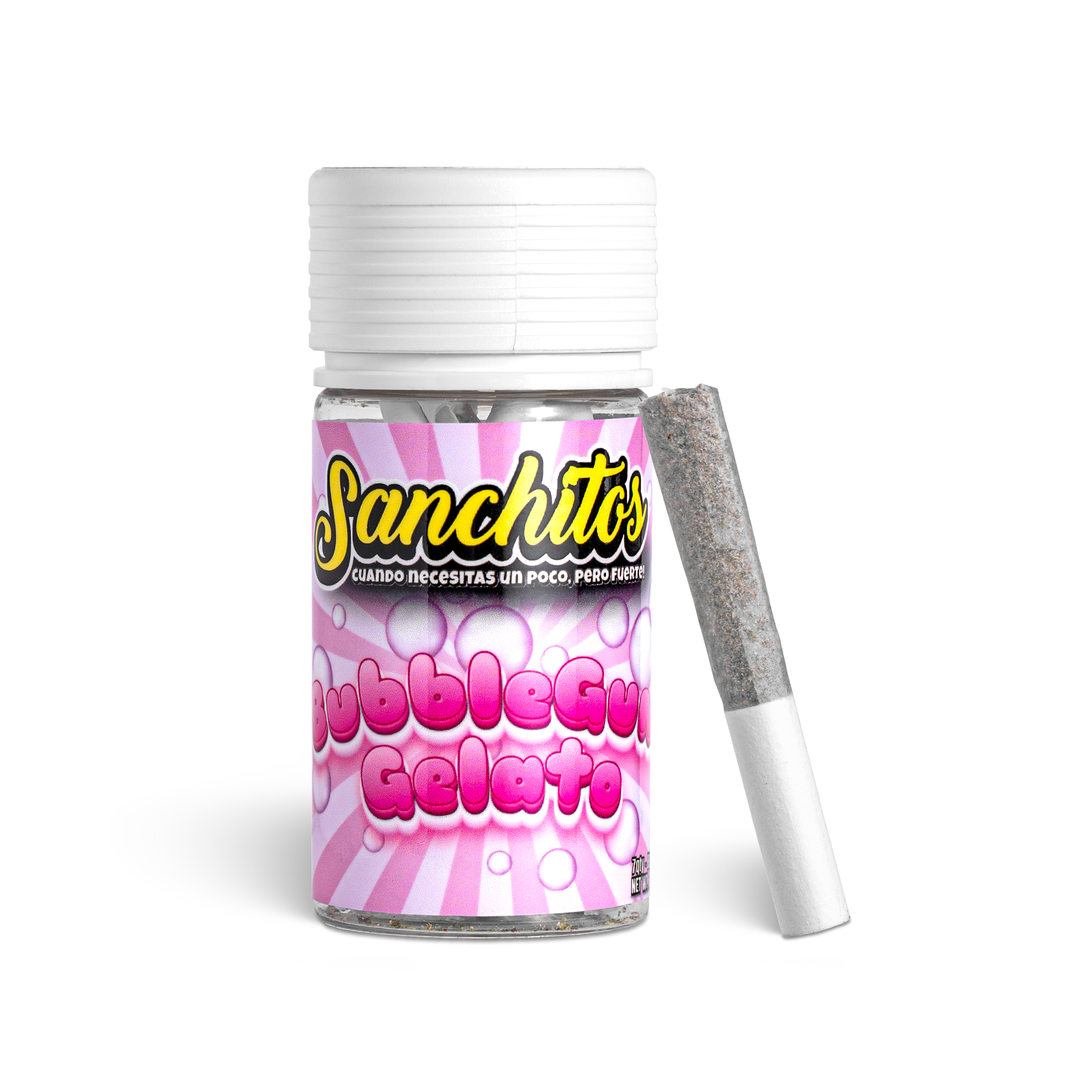 Photograph of product: Bubblegum Gelato Sanchitos Infused Pre-Rolls - 3.5g