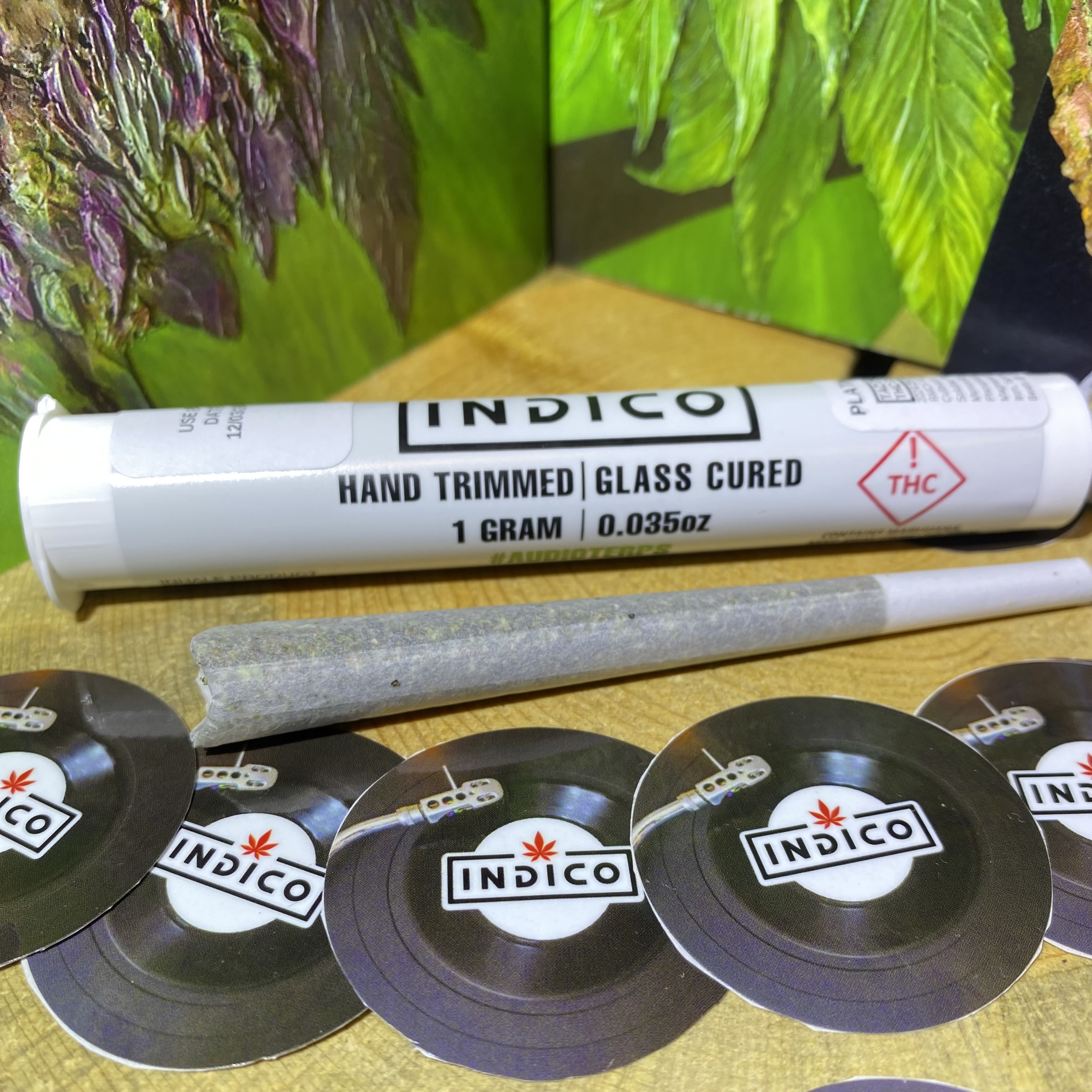 Photograph of product: INDICO: Peach Maraschino Preroll