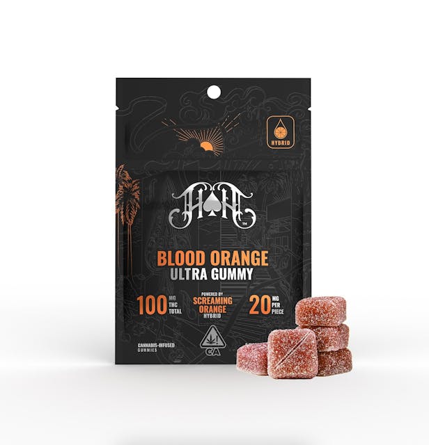 Photograph of product: Blood Orange - 100mg - TH-oui Gummy Pack - 