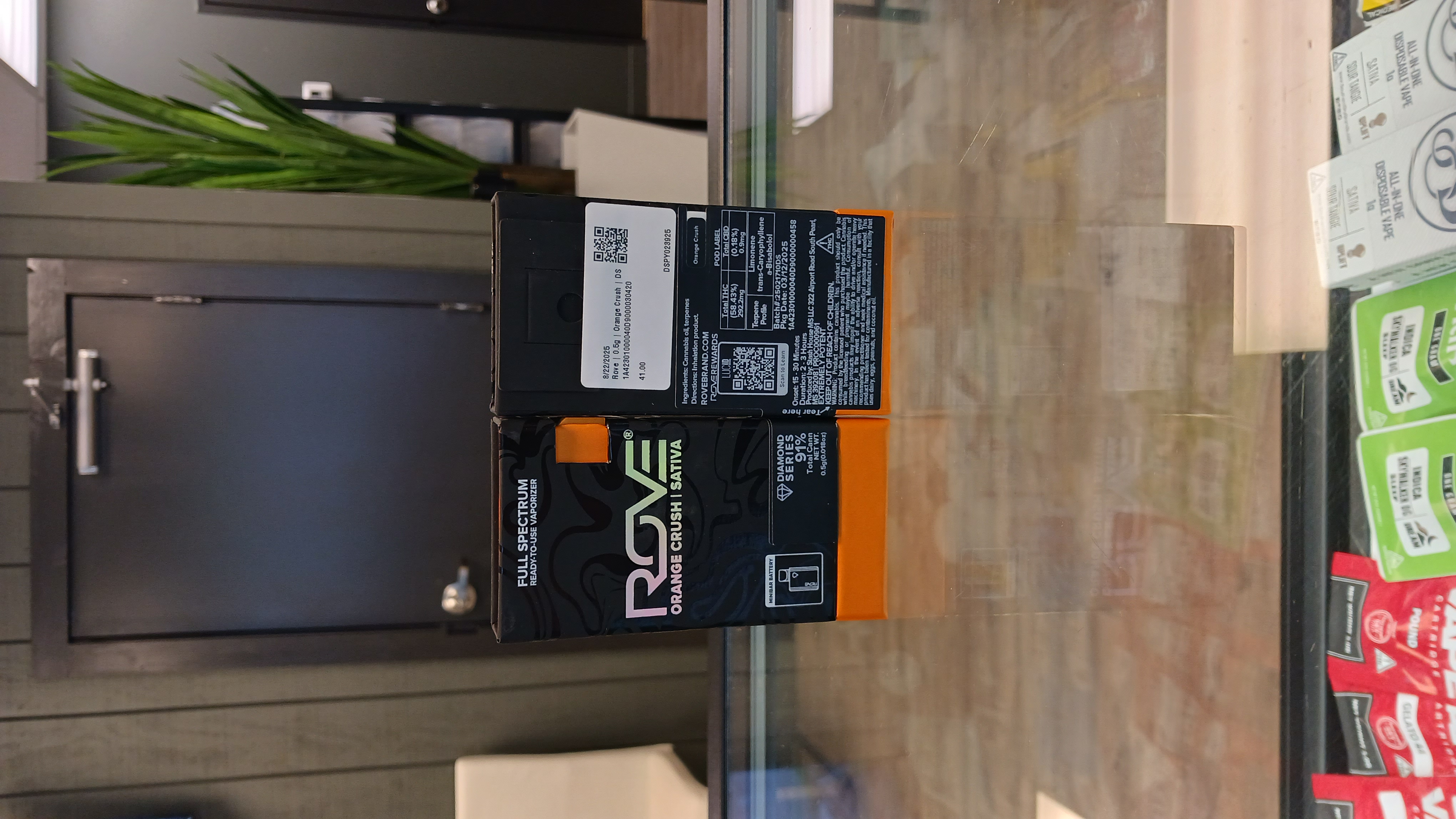 Photograph of product: Rove | 0.5g | Orange Crush | DS