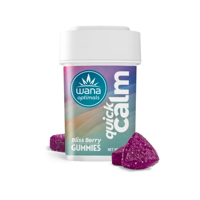 Photograph of product: Berry Bliss Quick Calm 10:1 CBD | Fast-Acting Gummies | 20pk of 1mg*