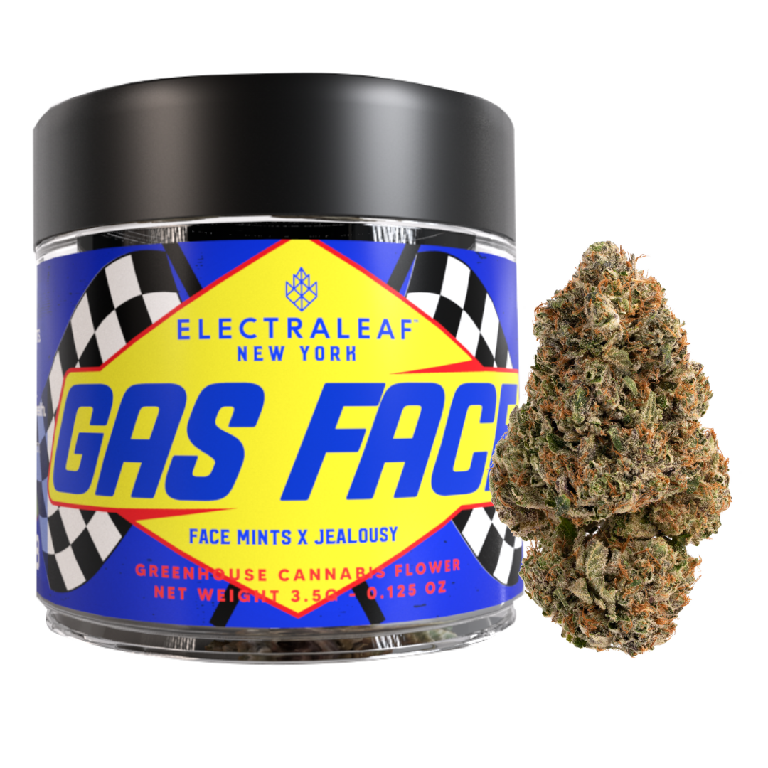 Photograph of product: ElectraLeaf - Gas Face - Flower - 3.5g