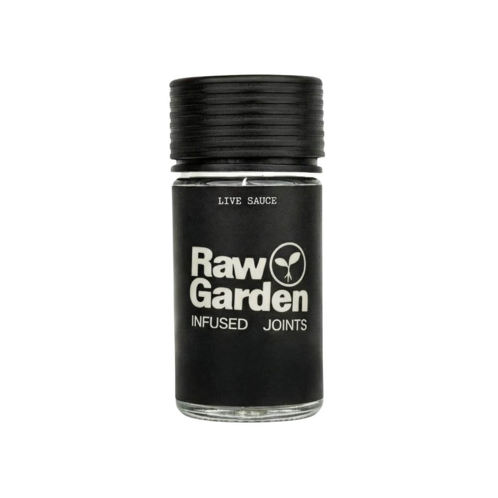 Photograph of product: 5 PACK SAUCE INFUSED - CARBON FIBER .5G - RAW GARDEN