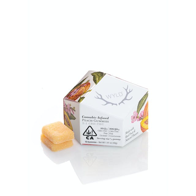 Photograph of product: Peach TH-oui:CBD 1:2