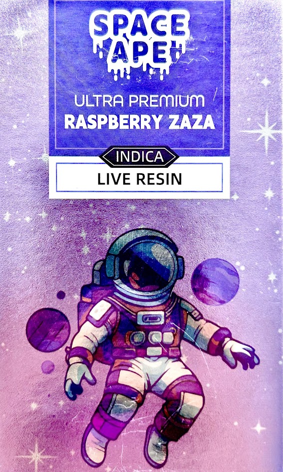Photograph of product: Raspberry Zaza - Live Resin - Disposable