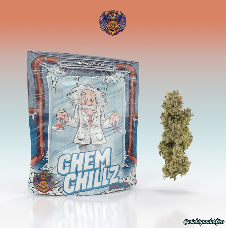 Photograph of product: Michigander Fire Chem Chillz 3.5g