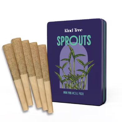 Photograph of product: Kind Tree | Pre-Rolls | Multipack | Bubblegum Biscotti | 5pk/1.75g