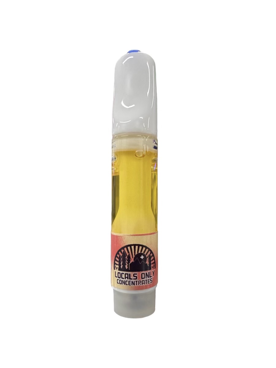 Photograph of Product: Locals Only Sour Grapes (I) Cured Liquid Diamonds Vape Cartridge 0.9g