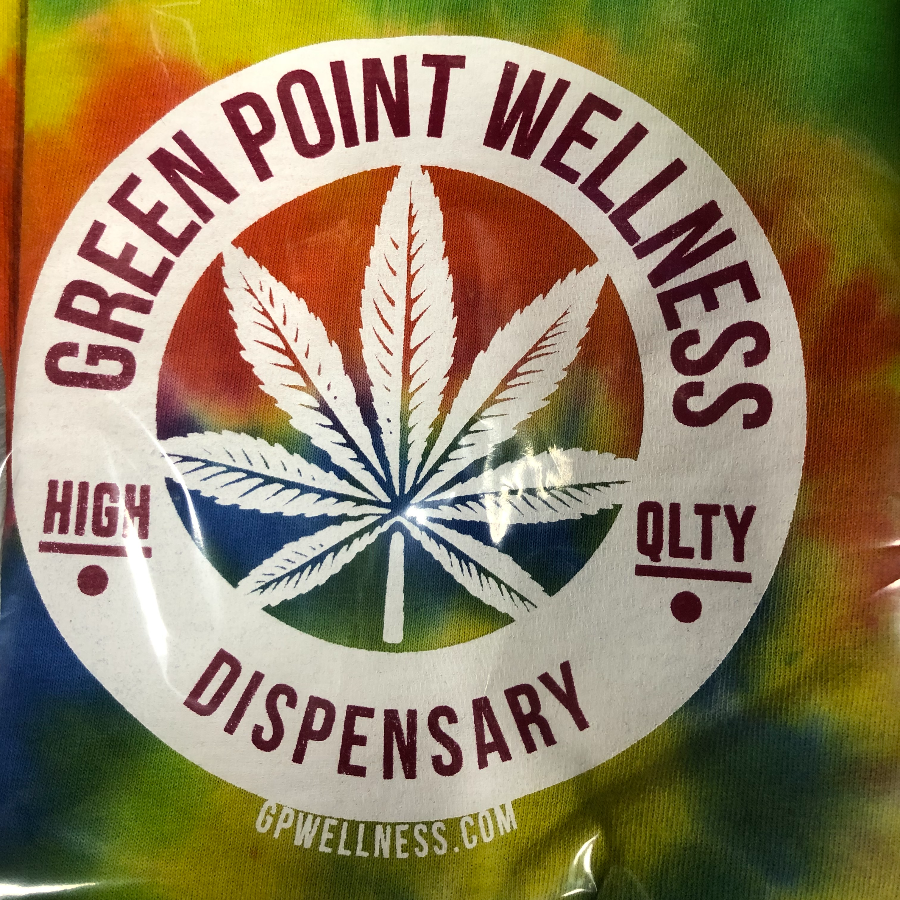 Photograph of product: GPW Tie Dye V-neck Shirt - Small - Regular