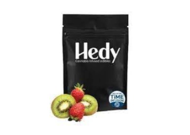 Photograph of product: Hedy | Soft Lozenges | Strawberry Kiwi | 100mg