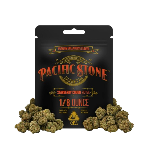 Photograph of product: Pacific Stone | Starberry Cough | 3.5g