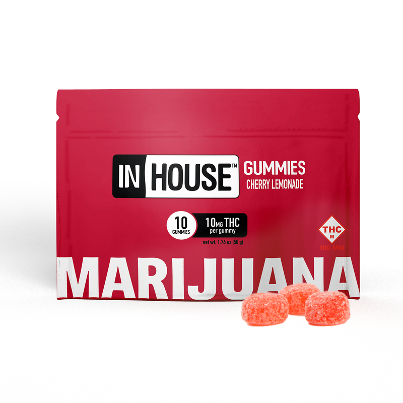 Photograph of product: 100mg Fast Acting Gummies | Cherry Lemonade
