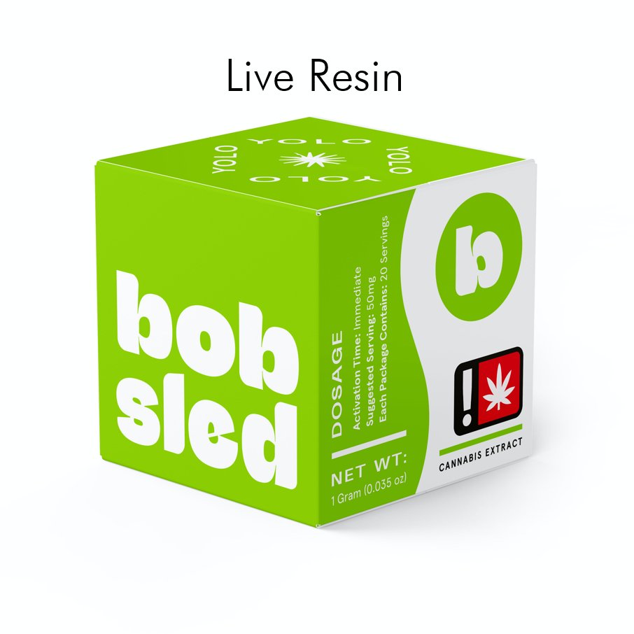 Photograph of product: Bobsled - Orange Crush Live Resin (S)