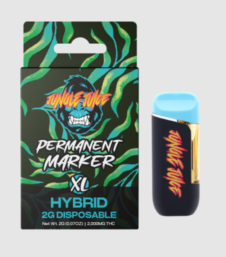 Photograph of product: Permanent Marker | 2g | Disposable | Jungle Juice