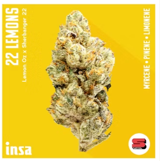 Photograph of product: 22 Lemons - 3.5g