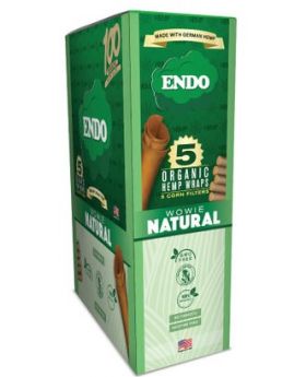 Photograph of product: ENDO | Hemp Wrap - Wowie Natural (5 Pack)