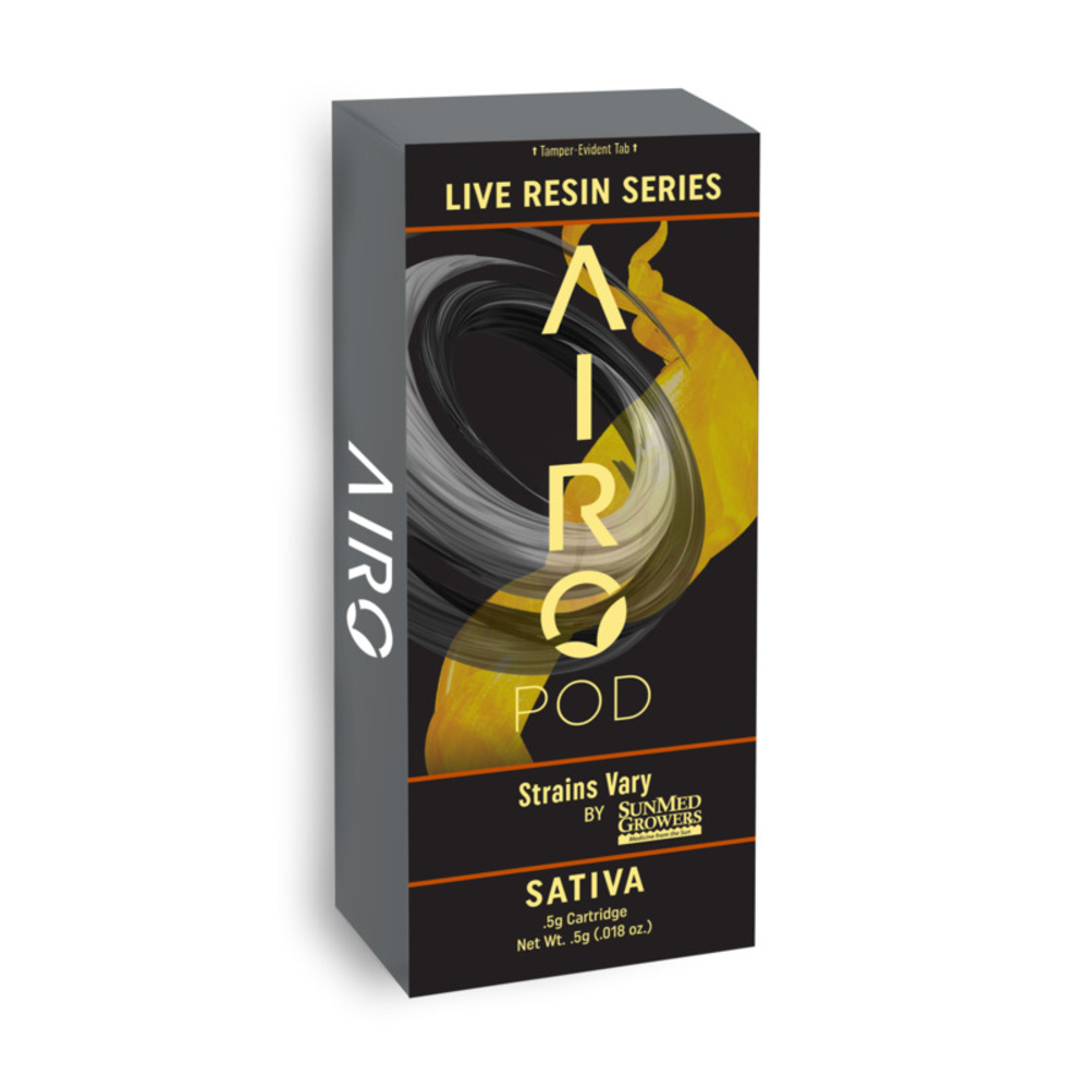 Photograph of product: AiroPro .5g Hazy Kush Live Resin Cart