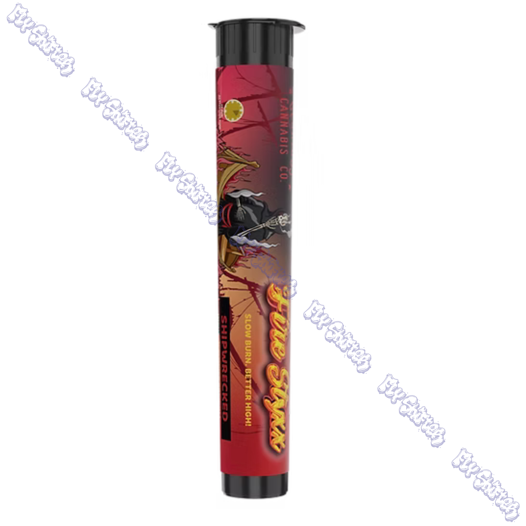 Photograph of product: Glorious Oui'd Co. x Simpler Daze Shipwrecked Fire Styxx Pre-Roll 1g
