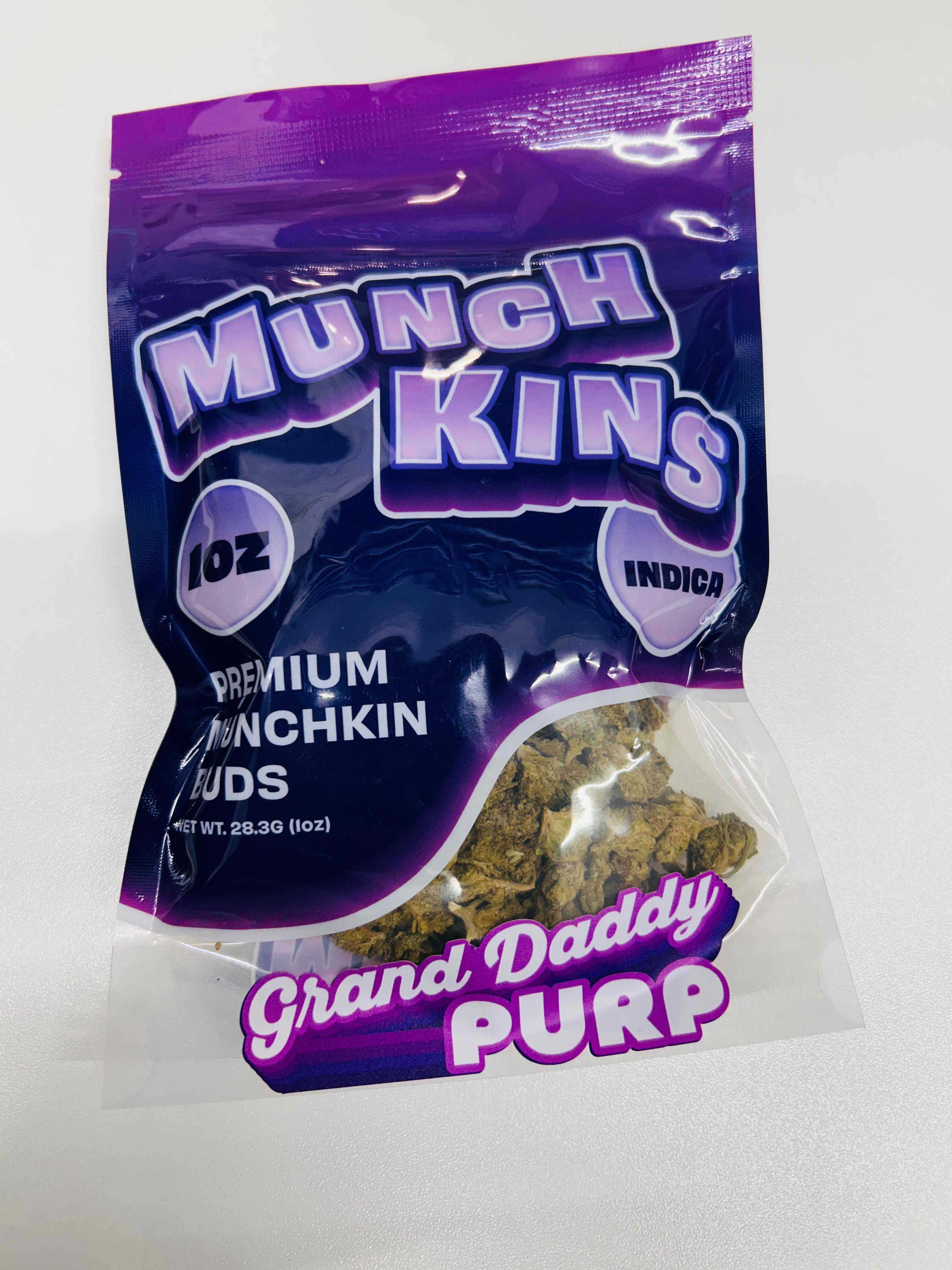 Photograph of Product: Munchkins | Grand Daddy Purp | Premium Buds - 28g