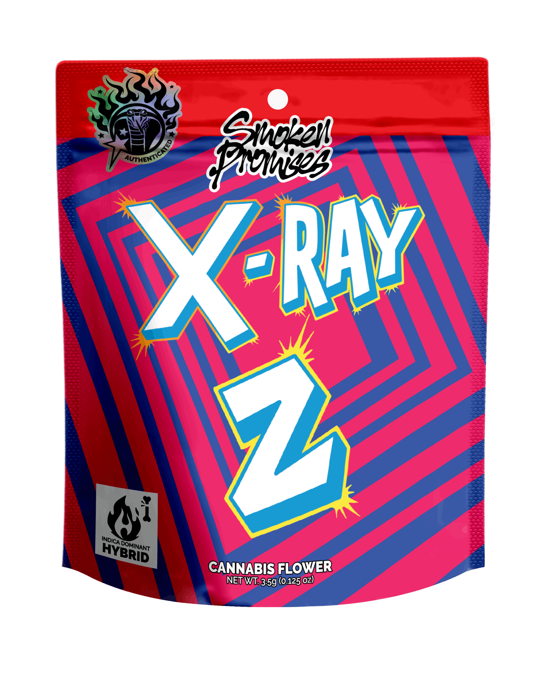 Photograph of Product: 3.5g X-Ray-Z Flower