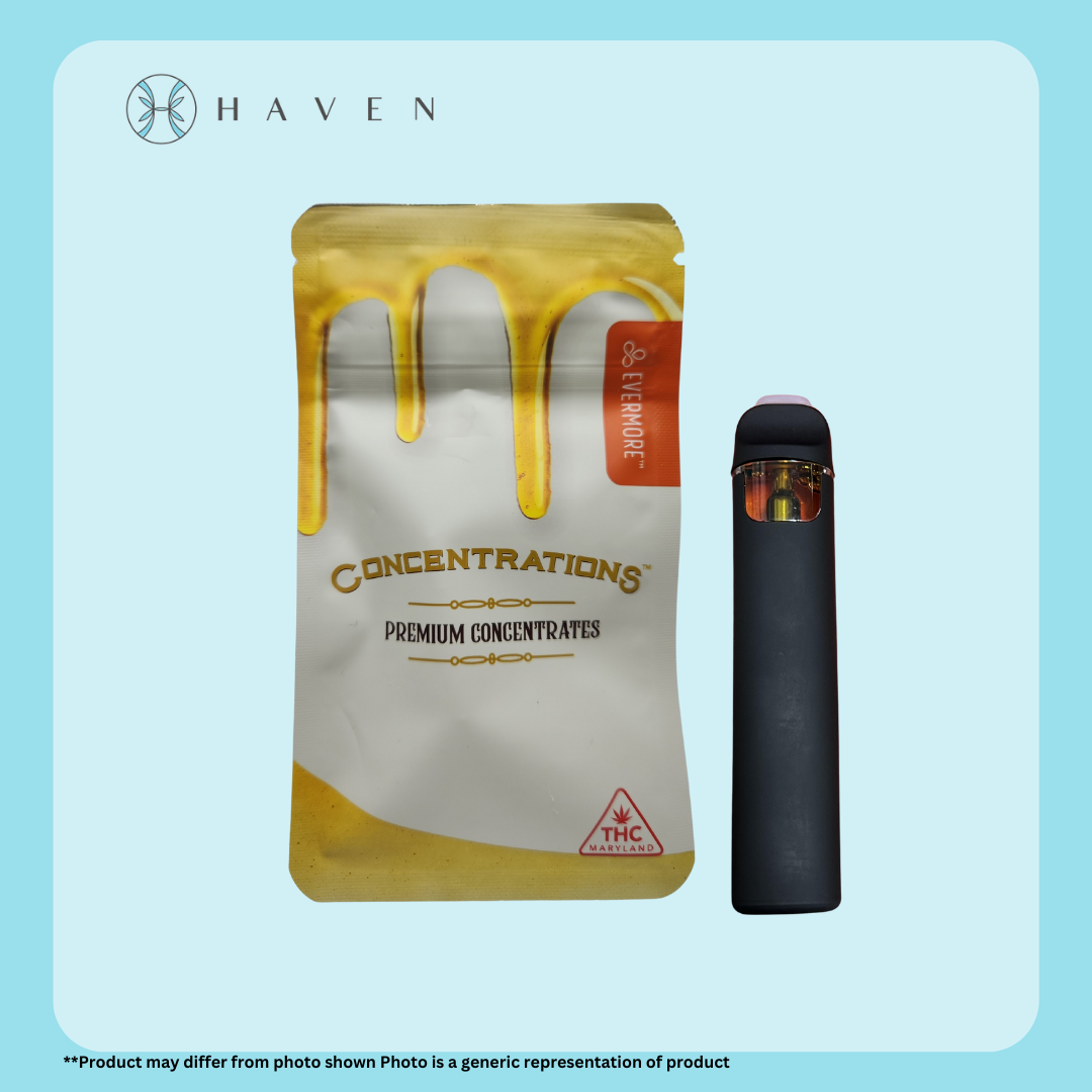Photograph of product: 1g Strawberry Banana Sundae (Disposable Slyde) | Evermore