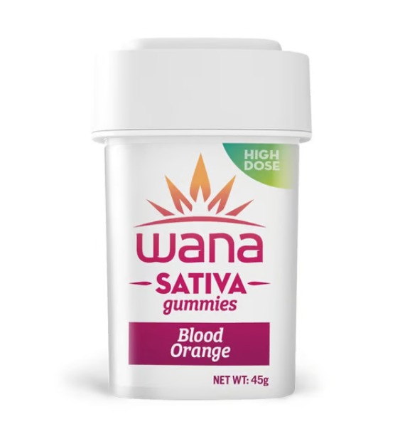 Photograph of product: Blood Orange Gummies 330mg -10pk